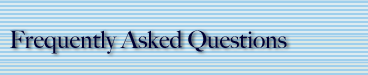 Frequently Asked Questions